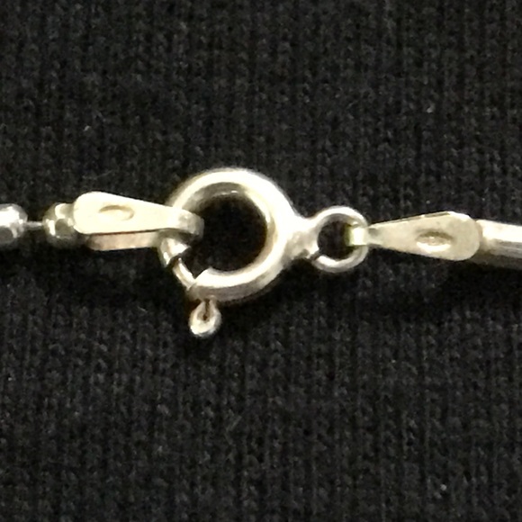 925 Sterling Silver 9” Anklet - Picture 4 of 5